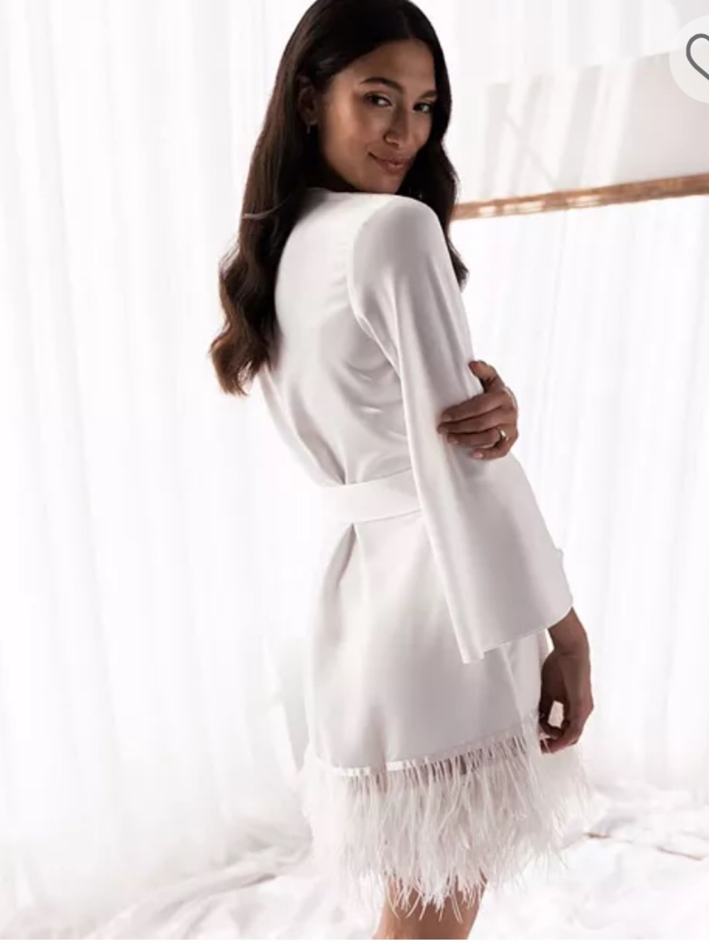 Rya Collection Swan Cover Up Robe - Picture 2 of 9